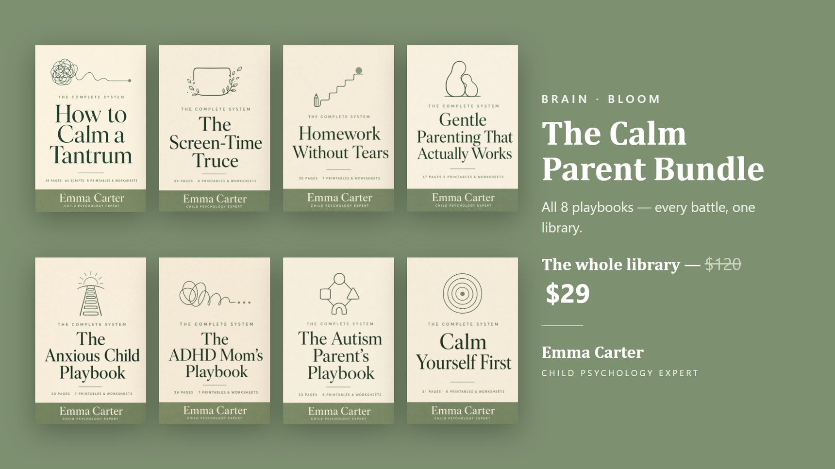 The Brain Bloom playbook library